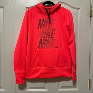 Nike Women’s Therma Fit Hoodie Bright Pink/Red
